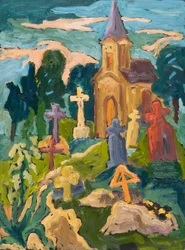 Graveyard and Chapel, 2005